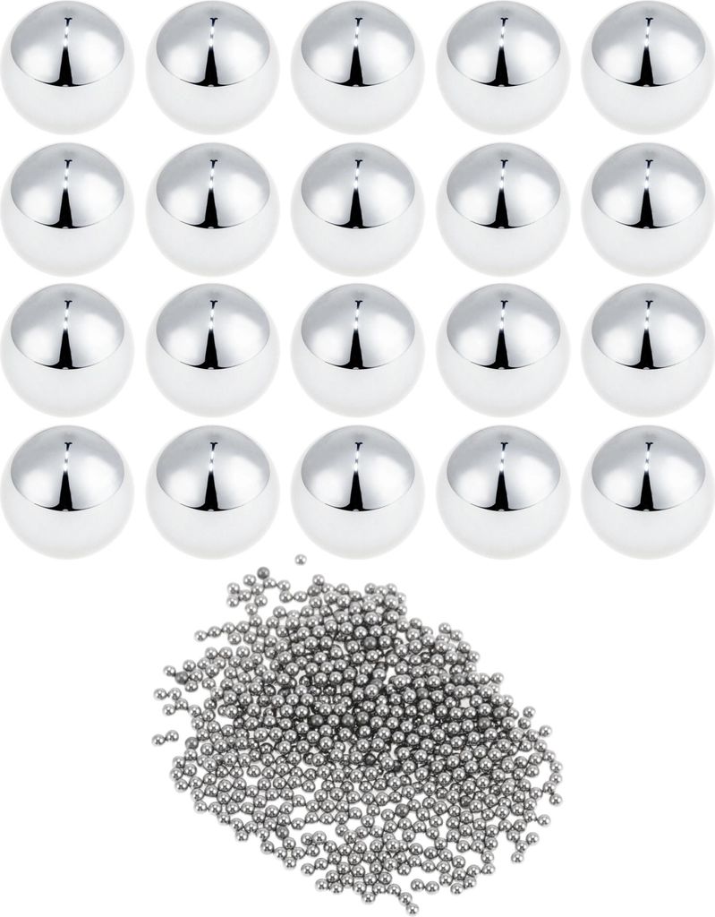0,8 mm Kugellager Kugellager Stahl G100 Präzisionskugel Silberton 600 Stück