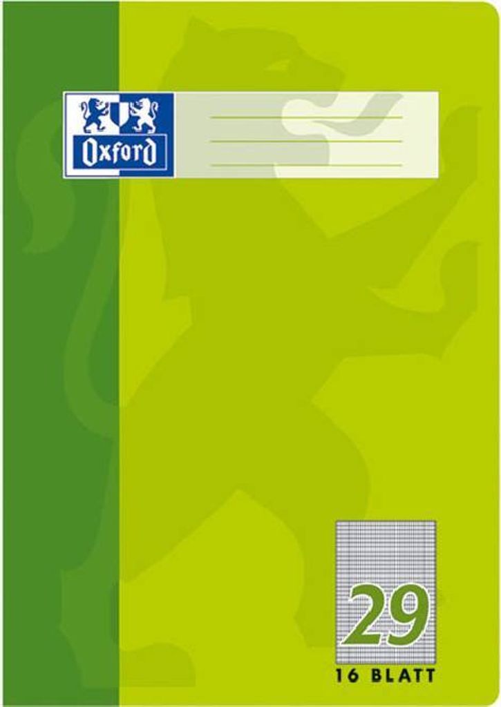 Oxford 100050315 Magazine A4 / 16 feuilles Règle 29 Image du produit 