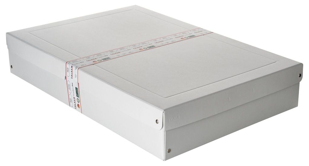 Boîte d'archivage et de rangement blanche, format A2, 44 x Image du produit 