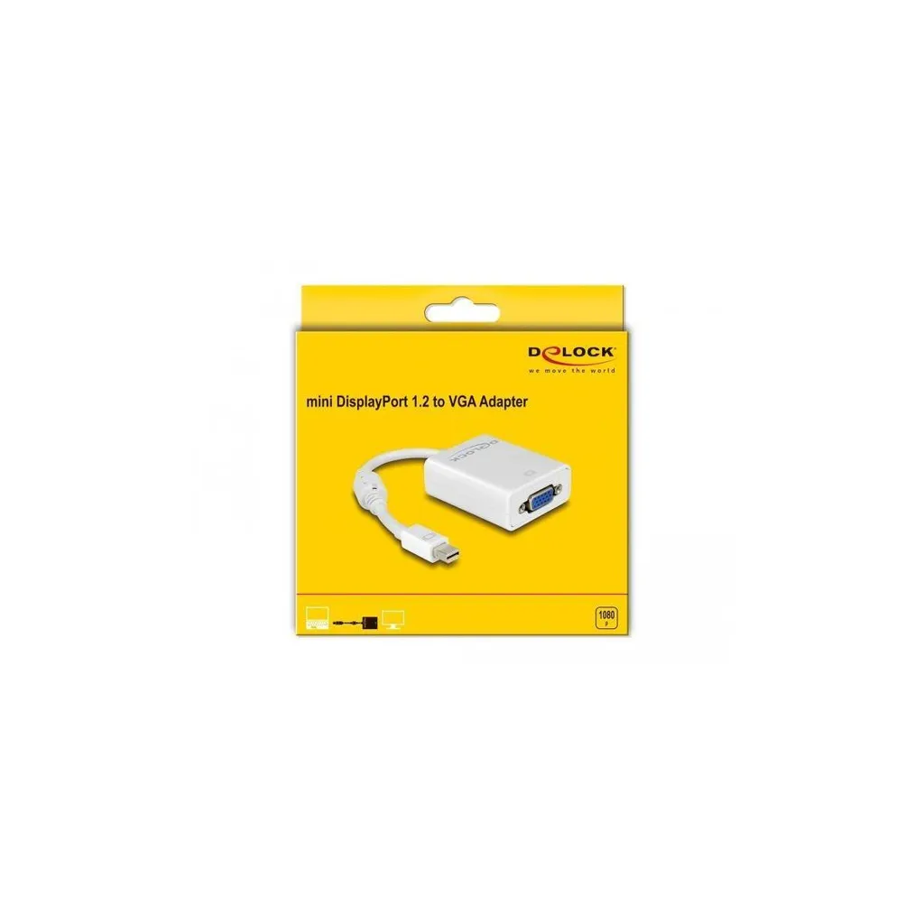 Convertisseur Mini DisplayPort vers VGA Delock pour Moniteur et Écran - 5