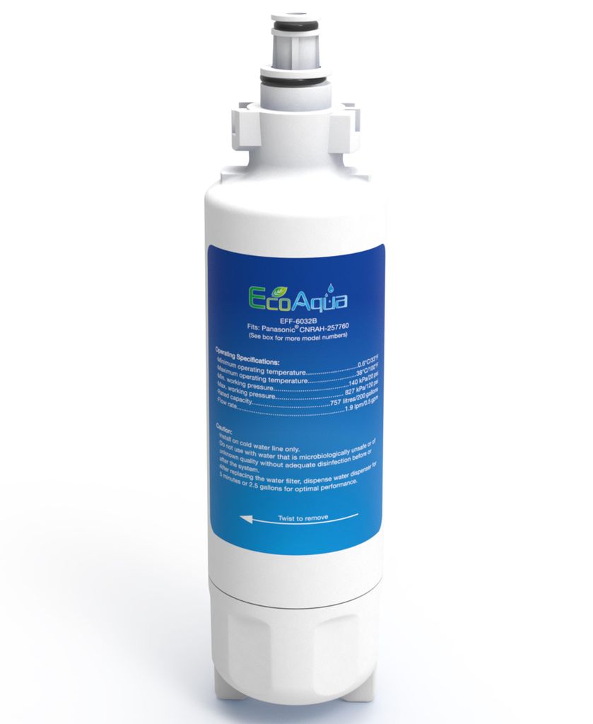 Wasserfilter EcoAqua EFF-6032B – kompatibel zu Panasonic Produktbild 