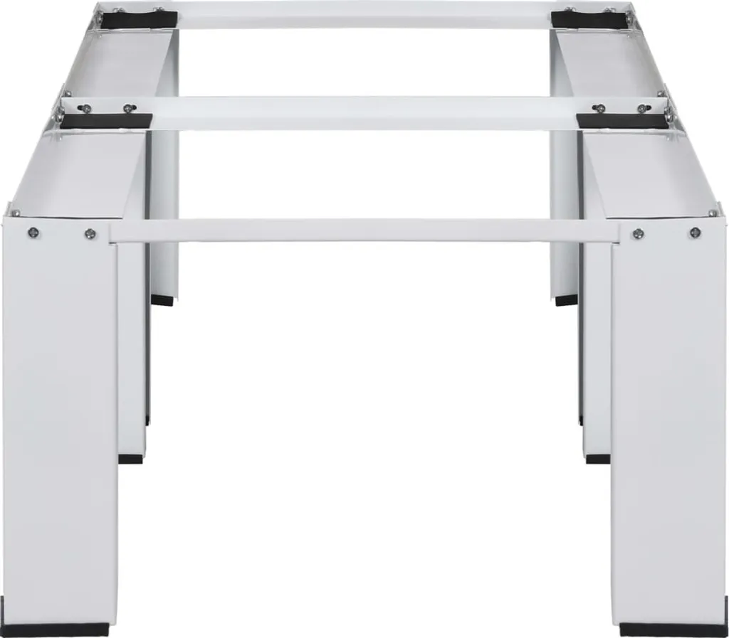 Support double lave-linge et sèche-linge en acier robuste et antidérapant - 11