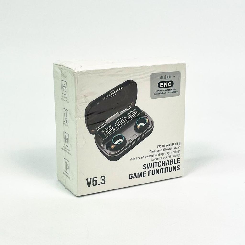 ENC V5.3 Bluetooth Kopfhörer, Switchable Game Funktionen, 4h Spielzeit, 100Hz-10kHz, 1-2h Ladezeit, Auto Connect