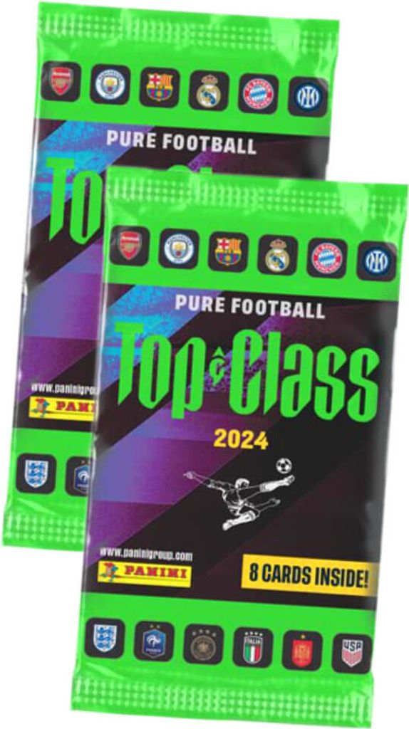Panini Top Class Karten 2024 - Trading Cards - Sammelkarten - 2 Booster