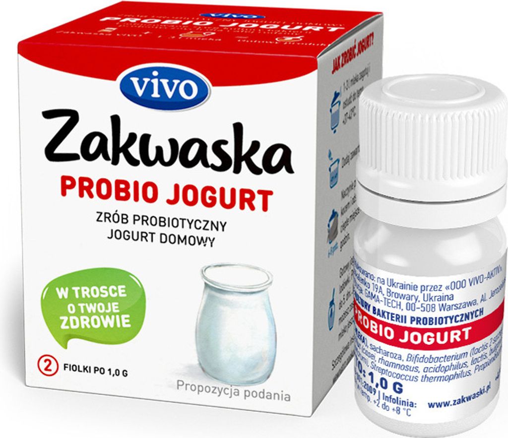 LEBENDE BAKTERIENKULTUREN FÜR PROBIO „ZAKWASKA“ JOGHURT, Produktbild 1