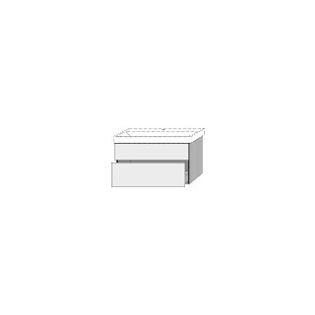 SANIPA UF42778 Waschtischunterbau mit Auszügen 3way