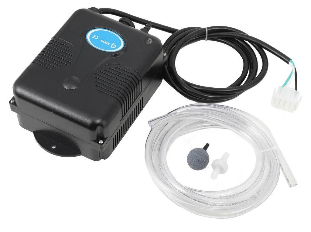 Ozon-Generator/Ozonisator - Wasserreiniger - 200 mg/h - 220 V - Für Badewanne, Dusche, Spa, Pool - Ersatzset aus Kunststoff