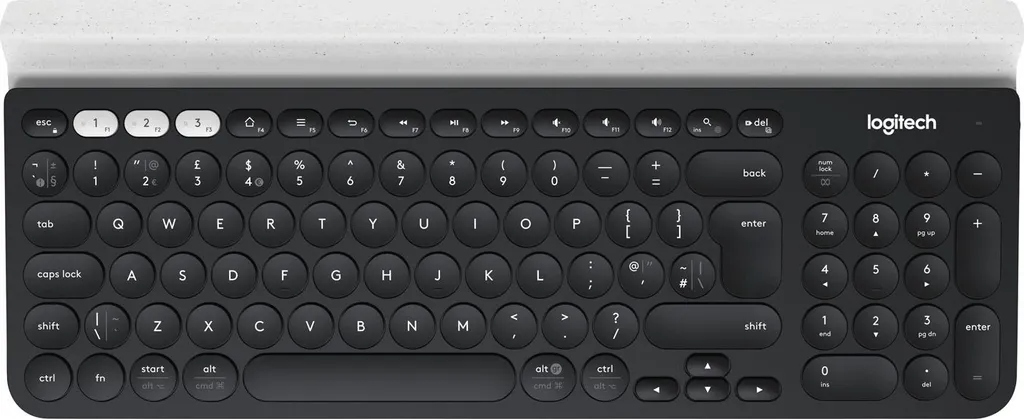 Logitech K780 Clavier Multi-Dispositifs avec Support Tablette et Mobile - 2
