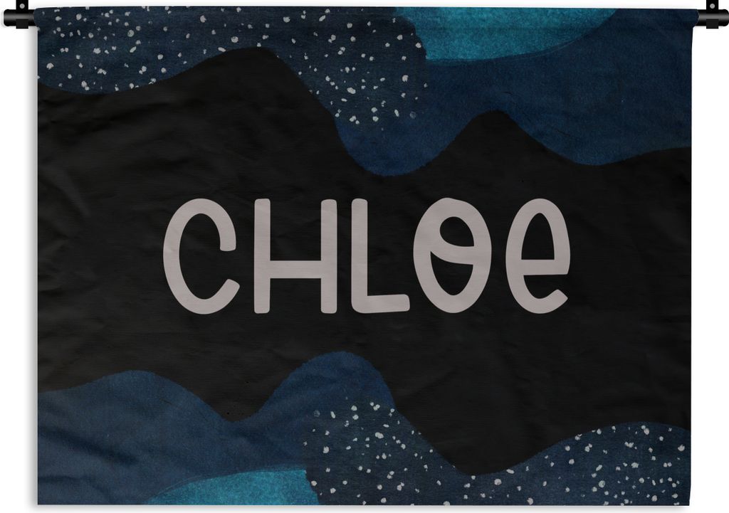 MuchoWow Wandteppich Wandbehang Chloe - Pastell - Mädchen 60x45 cm Tapisserie Dekoration Wandtuch - Das Schlafzimmer