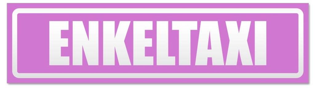 Kiwistar - Autoaufkleber - Flieder - 30 x 8 cm - Eneklta x i invertiert - Hinweis Aufkleber Sticker für Auto, Kfz, Fahrrad, PKW, LKW