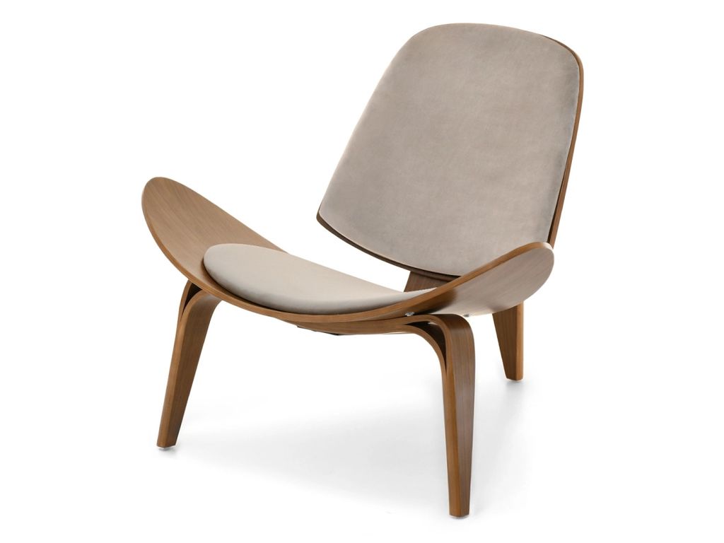 A single designer chair is shown against a white background.