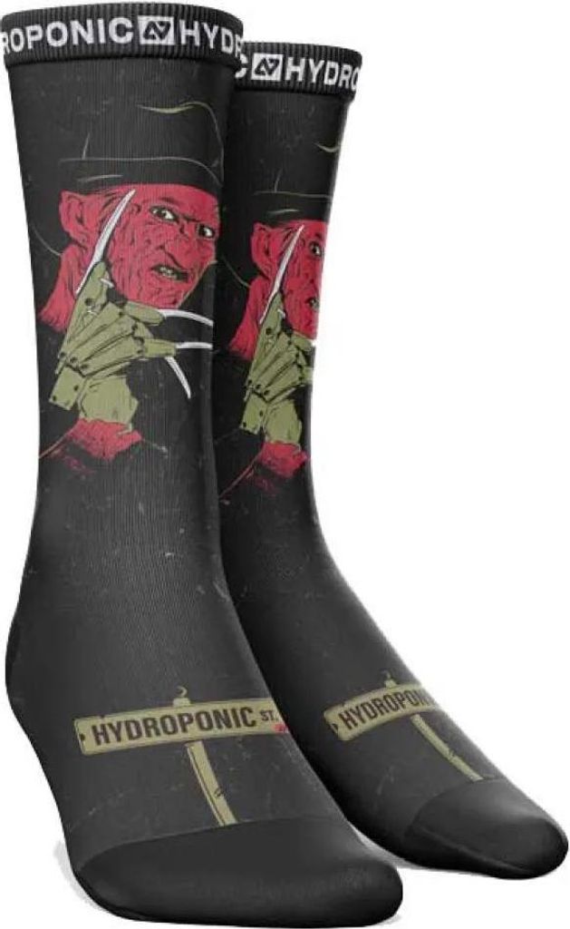 Hydroponic Flagship Half Lange Socken Schwarz EU 43-46 Mann Schwarz EU 43-46