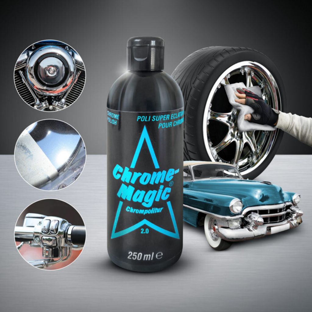 Środek do polerowania chromu Chrome-Magic 2.0 250 ml Zdjęcie produktu 
