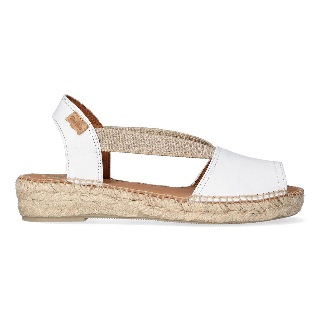 Toni Pons Etna Sandalen Touwzool - Wit - Maat 43