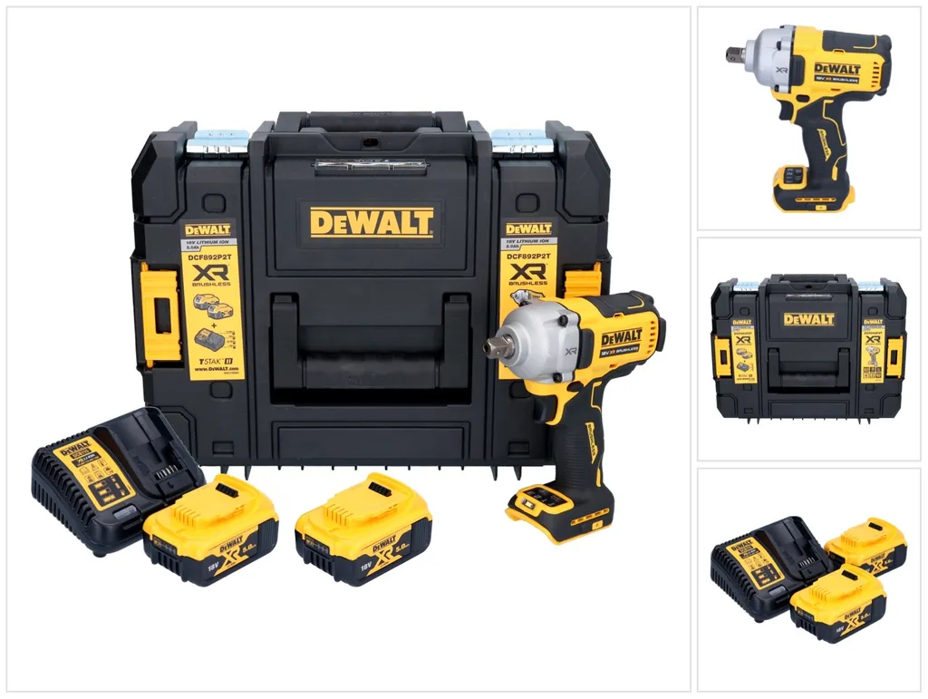 Clé à choc DeWalt 18V pour desserrer facilement les boulons grippés