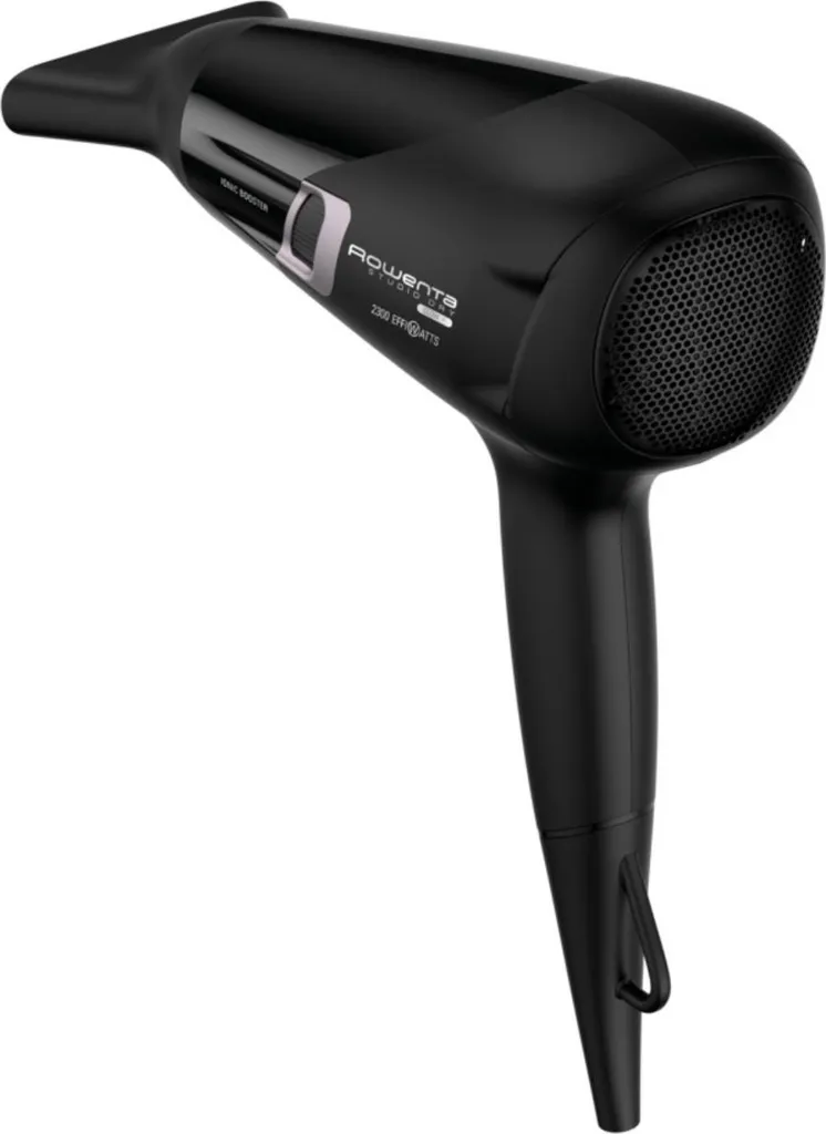 Sèche-Cheveux Rowenta Studio Dry CV5820 Noir - Séchage Rapide Effiwatts