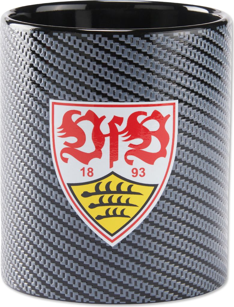 VfB Stuttgart Tasse Carbon Produktbild 