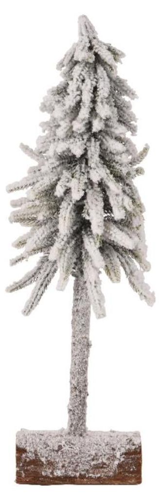 Decoris künstlicher Weihnachtsbaum Schnee auf Stamm ø15xh45cm