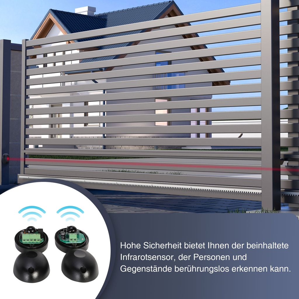 Schiebetorantrieb 600 kg Toröffner Torantrieb Hoftorantrieb Produktbild 3