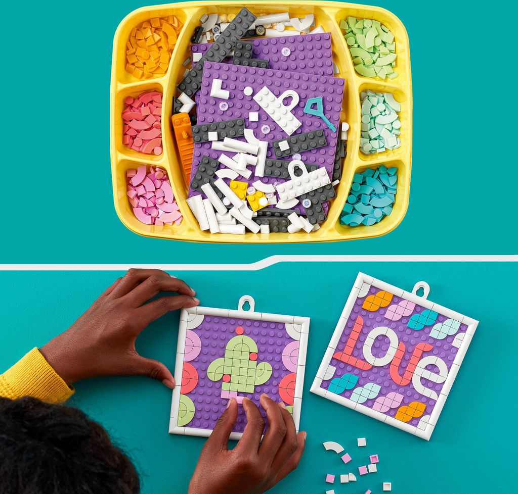 LEGO 41951 DOTS Message Board, DIY Kinderzimmer-Deko, Produktbild 5