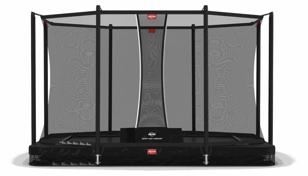 BERG Bodentrampolin Ultim Favorit InGround 330 + Sicherheitsnetz Comfort
