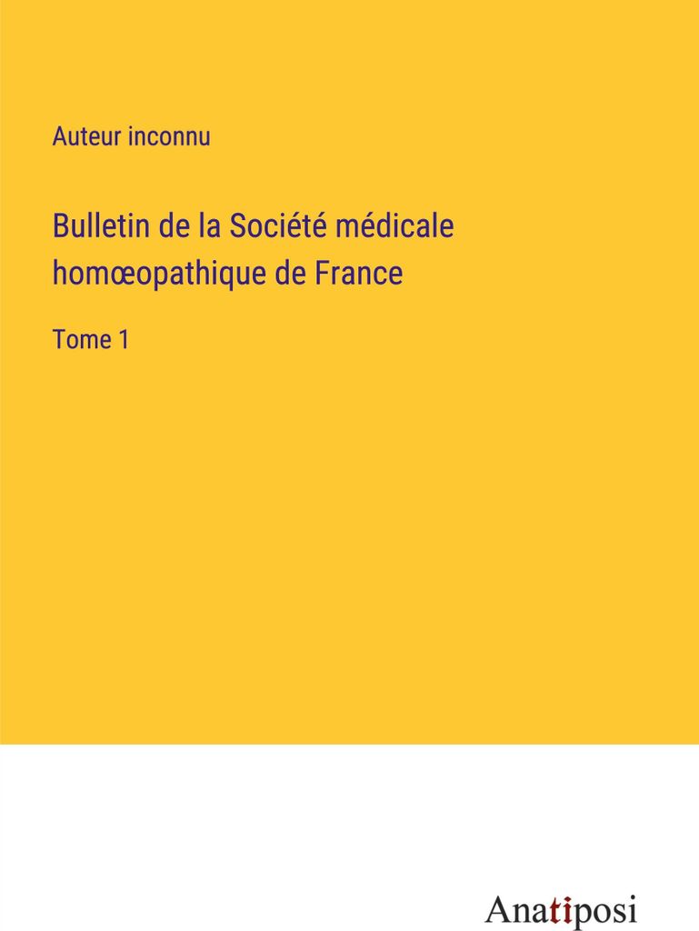 Bulletin de la Société médicale hom¿opathique de France