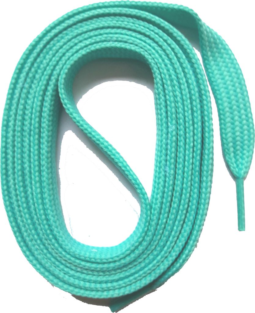 SNORS Schnürsenkel flach - MINT - 6mm - 75cm