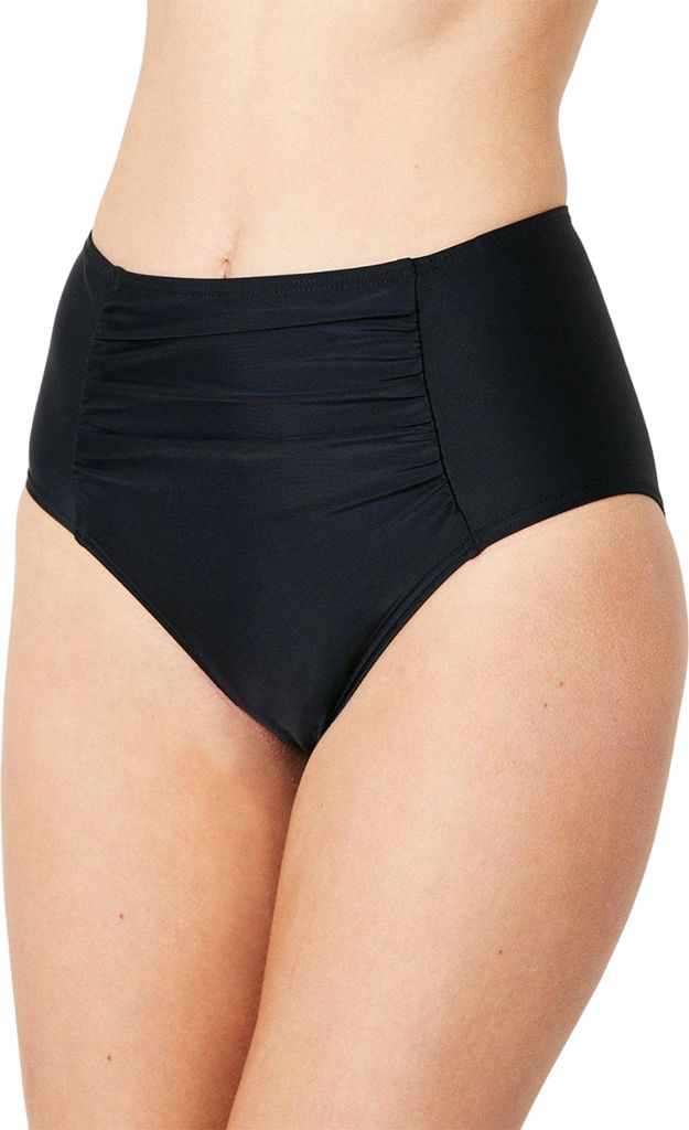 Debenhams - Bikinihöschen Bauch-Kontrolle für Damen DH6888 (34 DE) (Schwarz)