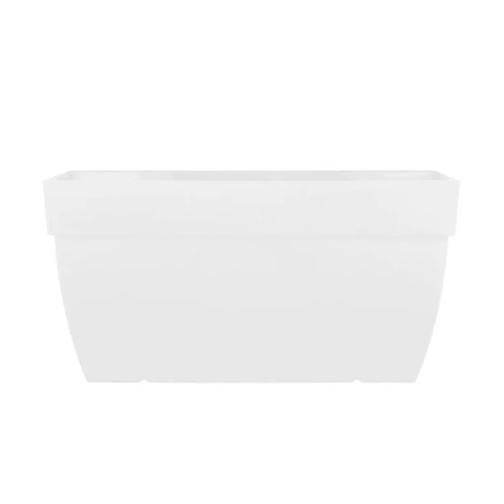 Bac à Plantes ARTEVASI 55 Litres Blanc - Jardinière Capri XL 35x60cm