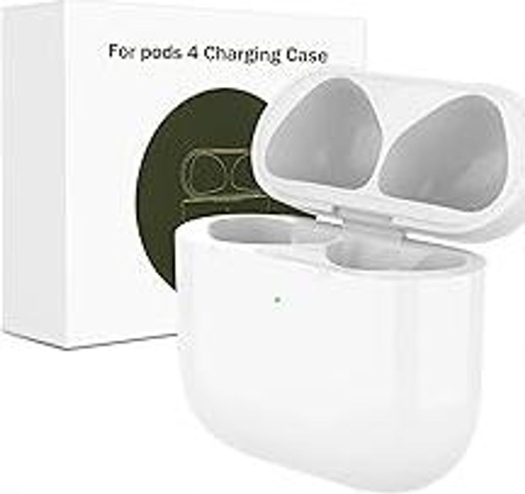 USB-C Kabellose Ladecase Kompatibel mit Air Pods 4. Generation(2024), Charging Case mit Bluetooth Pairing Synchronisierungstaste für Air Pods 4rd ...