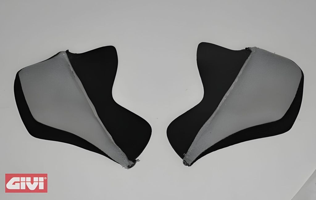 Wangenpolster GiVi mit einem Druckknopf für HPS H10.7 Helm L