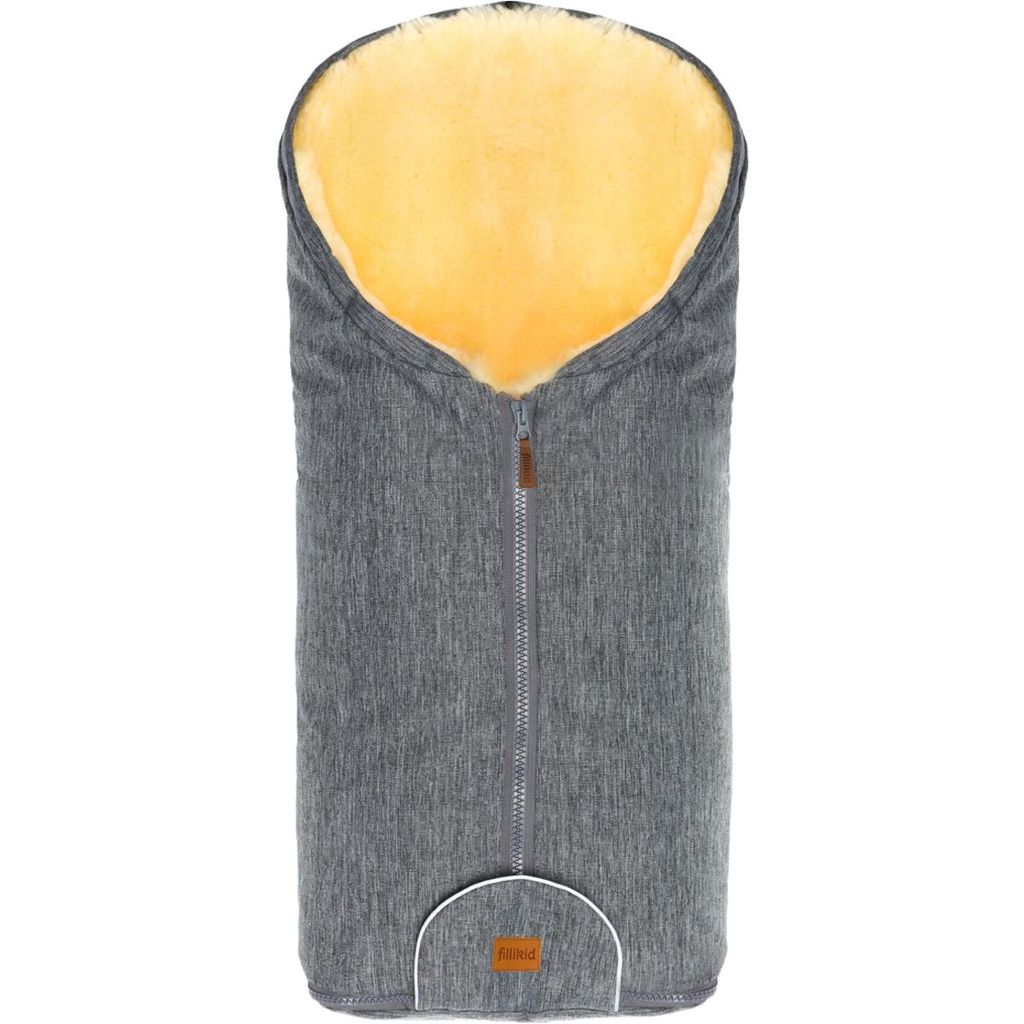 Fillikid Merino Lammfell Fußsack Winterfußsack für Produktbild 