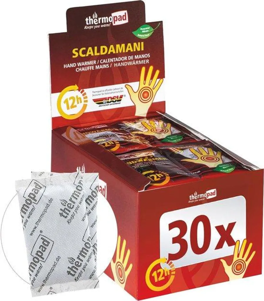 Contre les Mains Froides : 30 Paires de Chauffe-mains Ultra-Chauds