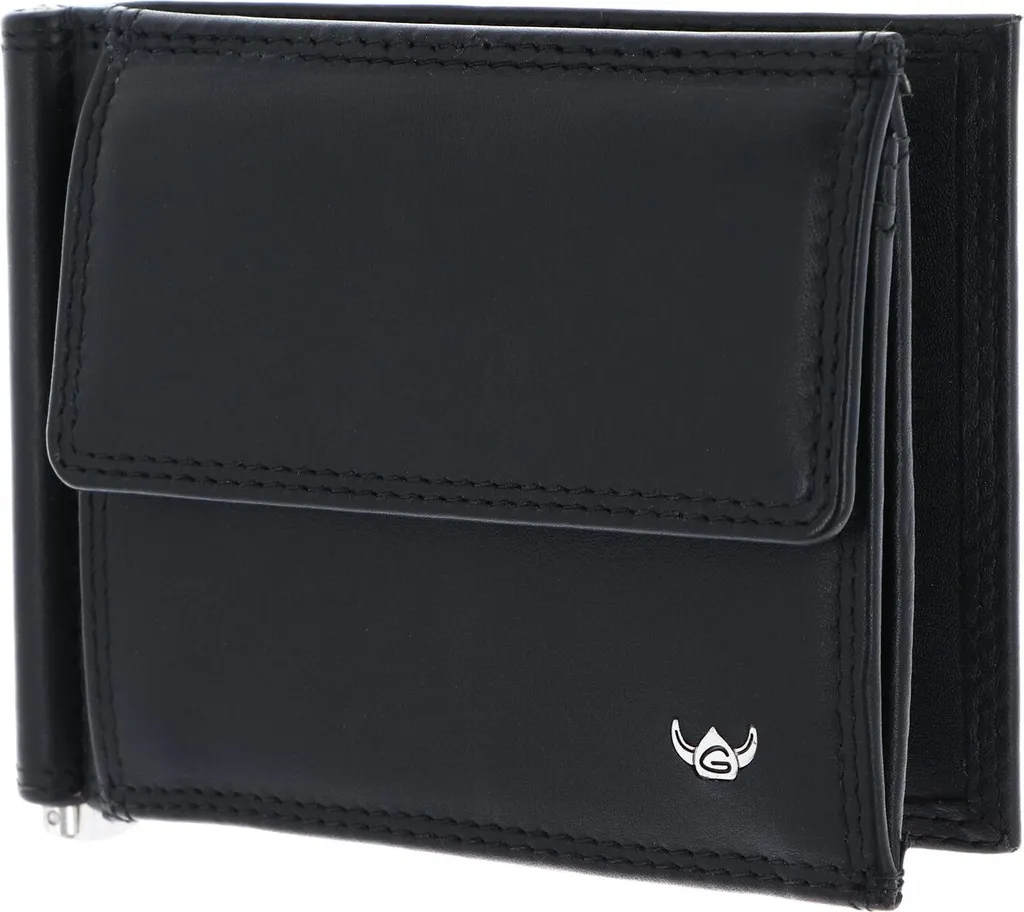 Portefeuille de poche avec pince à billets et protection RFID pour homme