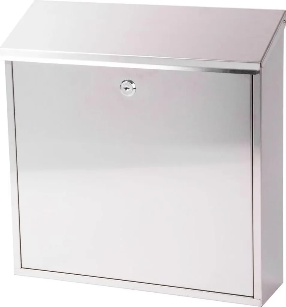 Boite aux lettres FLATBOX 2 en acier inoxydable 360x100x360 mm