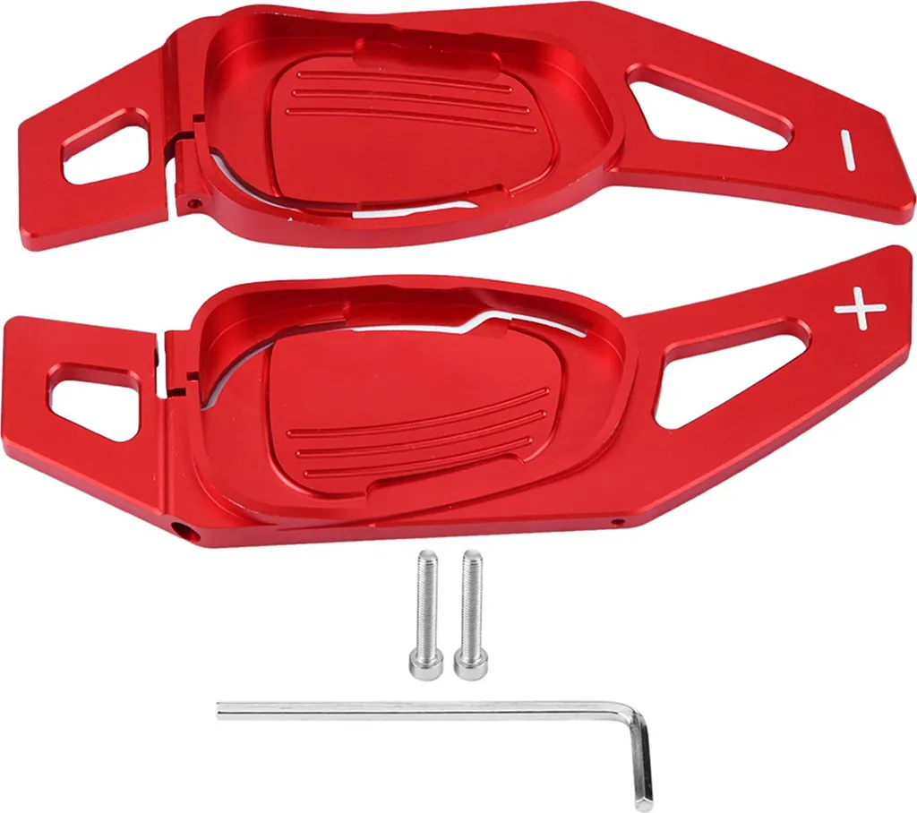 Palettes de Changement de Vitesse Rouges Audi : Confort et Style Volant
