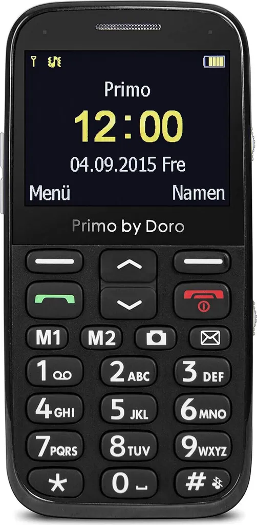 Doro Primo 366 - Telefono cellulare - GSM - 320 x 240 pixel - TFT - 0,3 MP