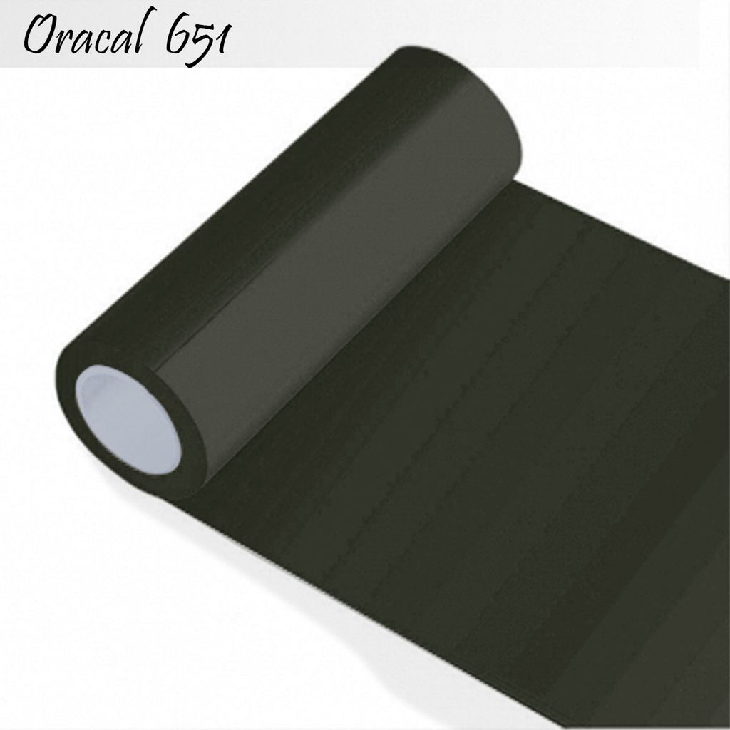 Oracal 651 - Orafol glänzend - glanz - für Küchenschränke und Dekoration Folie 5m (Laufmeter) - 31,5 cm Folienhöhe - 80-braun + GRATIS ein Sch...