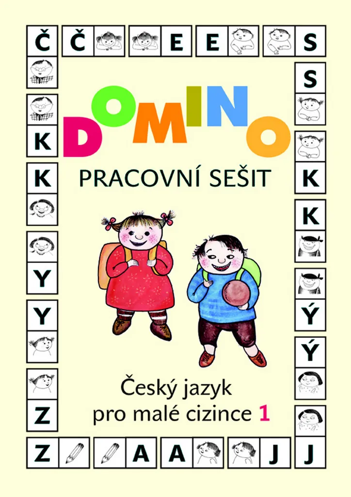 Apprendre le tchèque en famille Cahier Domino 1 pour enfants débutants