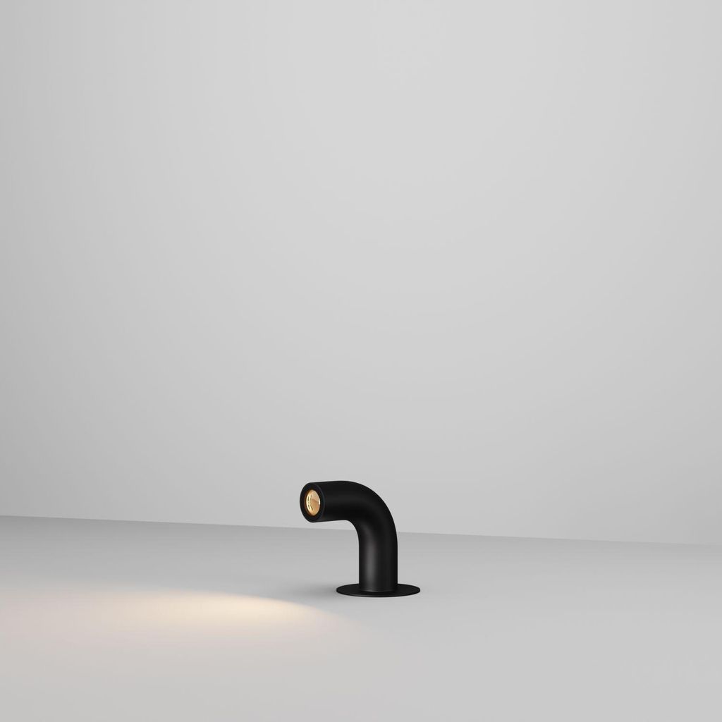 Stehlampe außen LED IP65 9,5 cm hoch Graphit warmweißes Licht 3000 K 150 lm Modern Wegeleuchte