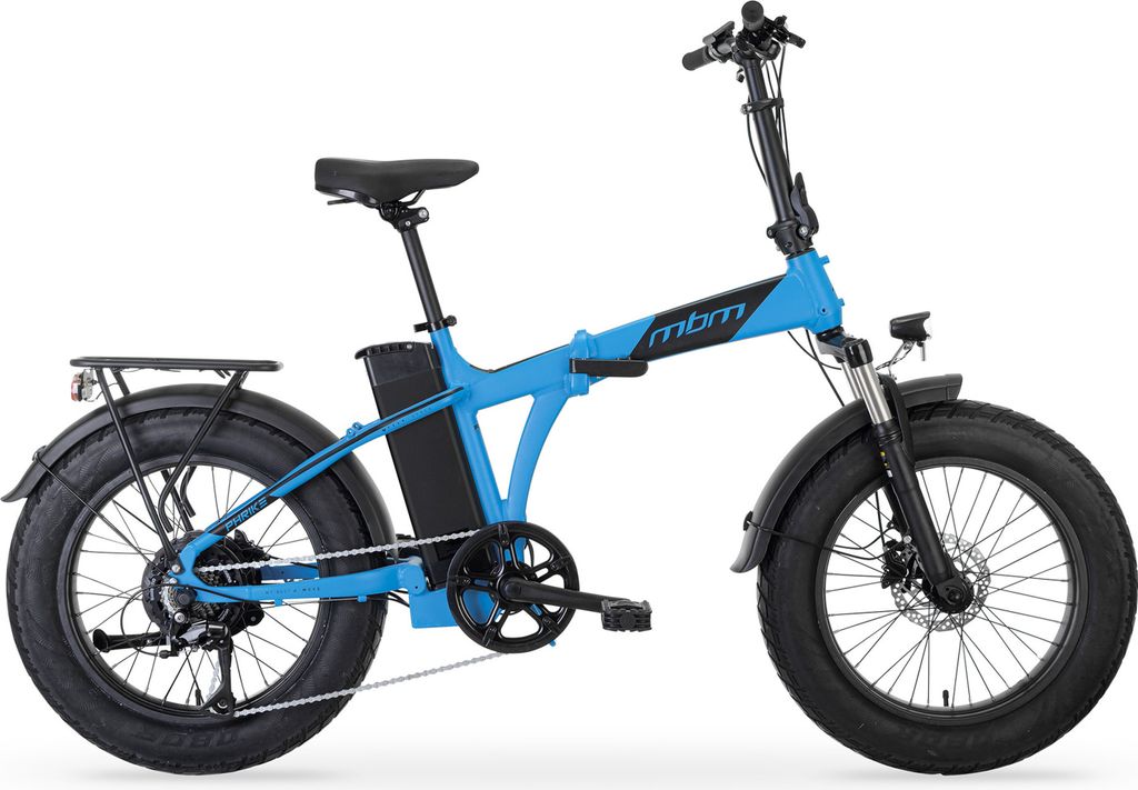 MBM Elektro-Falt-Fahrrad PHRIKE 20 Zoll, blau