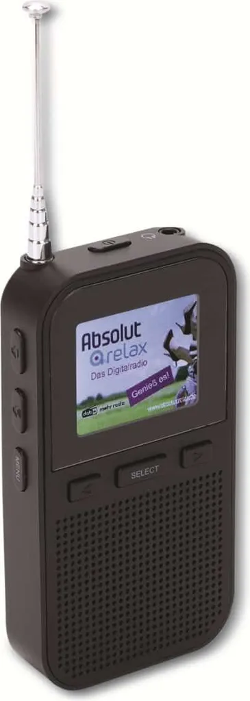 Radio de Cuisine DAB+ Denver DAH-126 Noir pour Écoute Quotidienne
