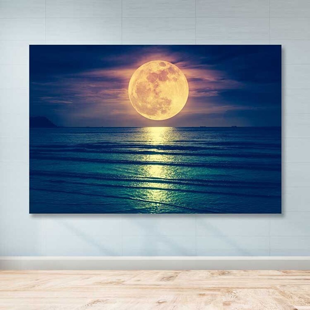 Wallity, DEV02142100140, Dekorative Leinwandmalerei, Mehrfarbig, 100 % LEINWAND , 100 x 140 x 3 - 4 cm