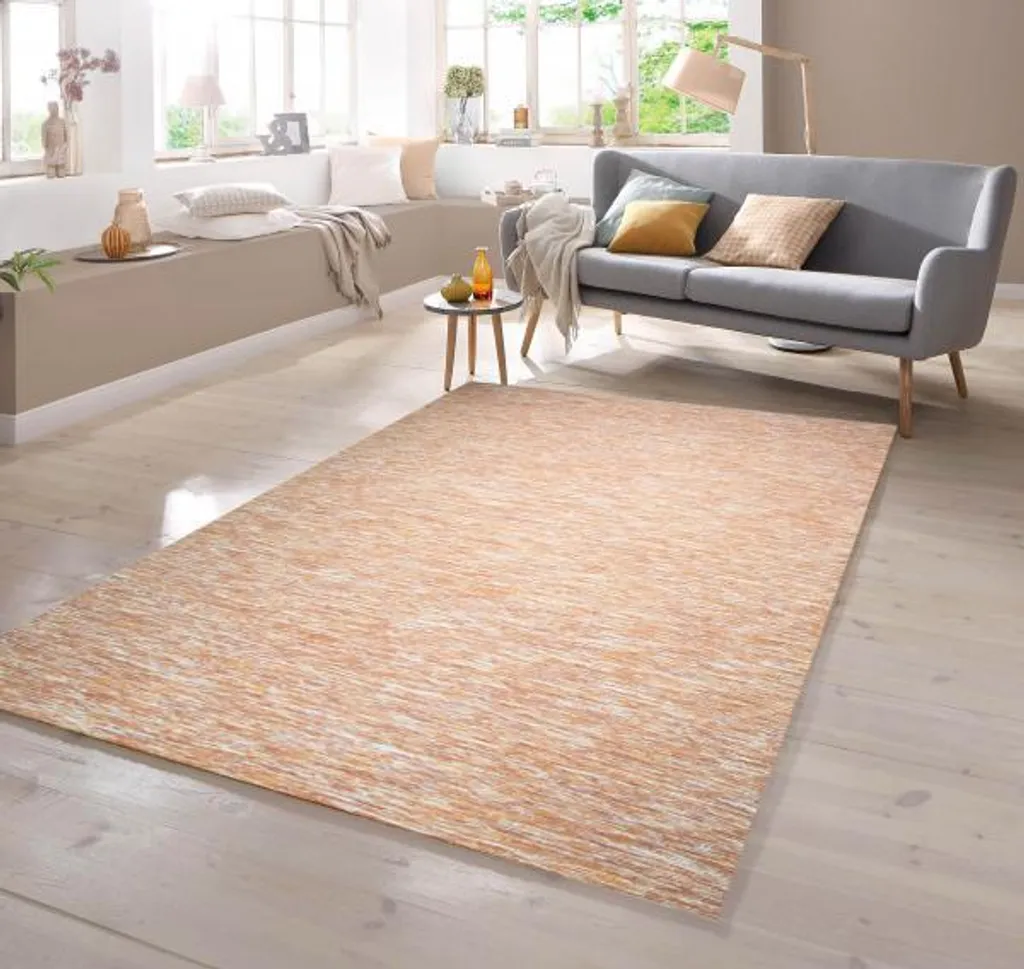 Tapis de couloir réversible couleur Terra en dimensions 67 x 180 cm