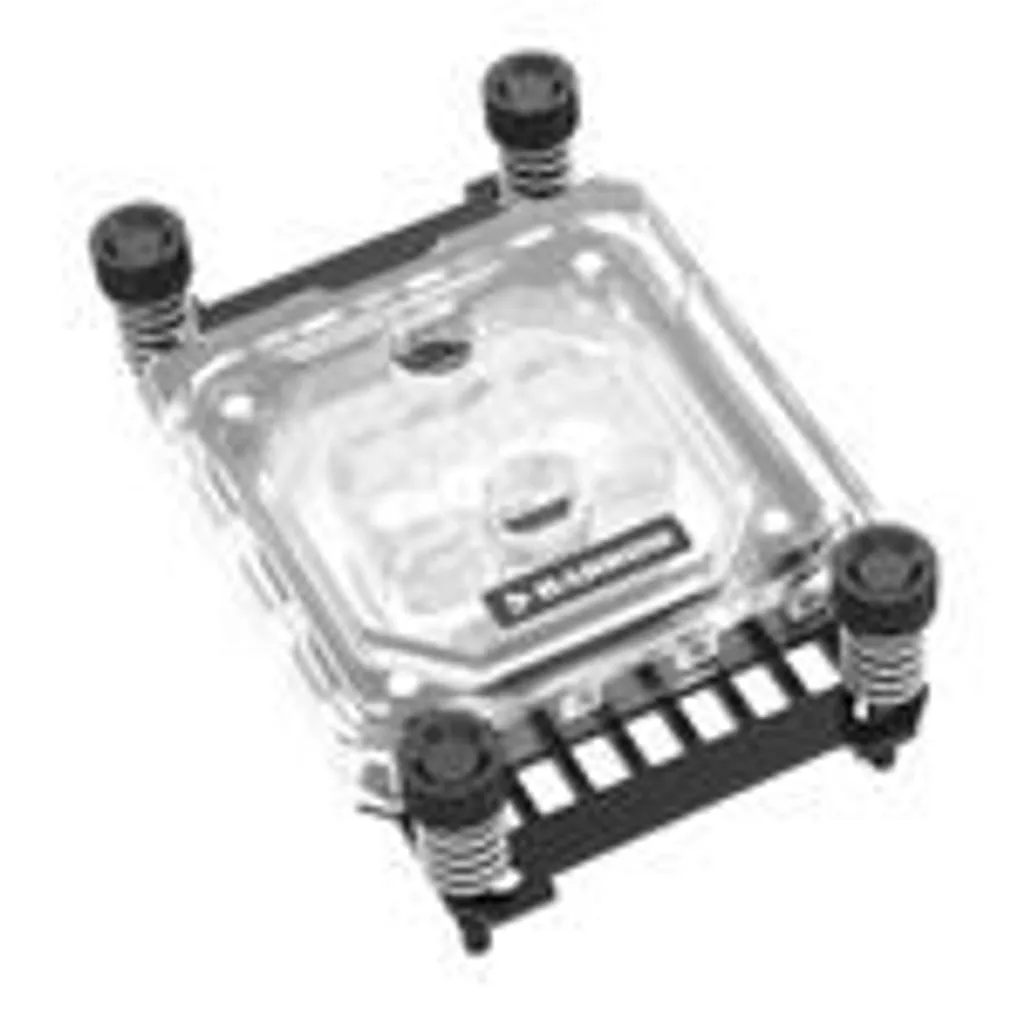 Bloc d'eau CPU Barrowch Acrylique et Laiton Noir compatible AMD Ryzen - 2