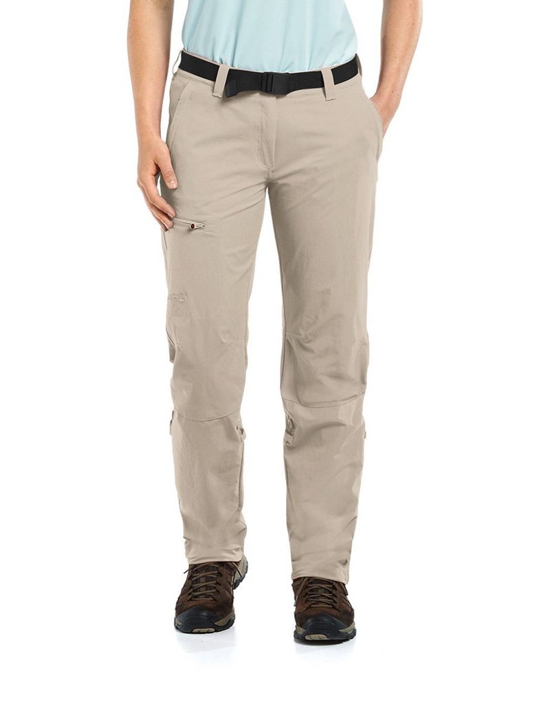 Lulaka Wander-Touren-Hose Roll-up Farbe:Feather Grey Größe:46