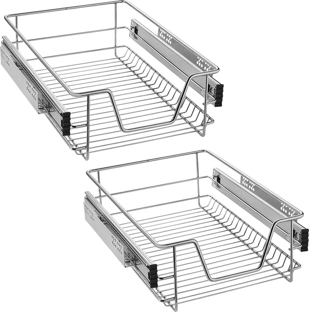 YARDIN Teleskopická kuchyňská zásuvka 2x 40 cm Kuchyňská Obrázek produktu 