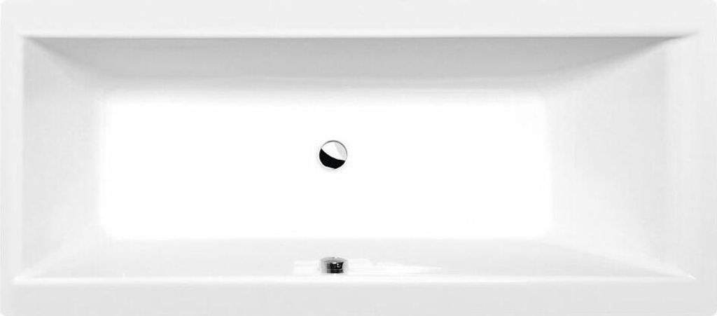 CLEO Rechteckwanne mit Füßen 160 x 70 x 48cm, weiß