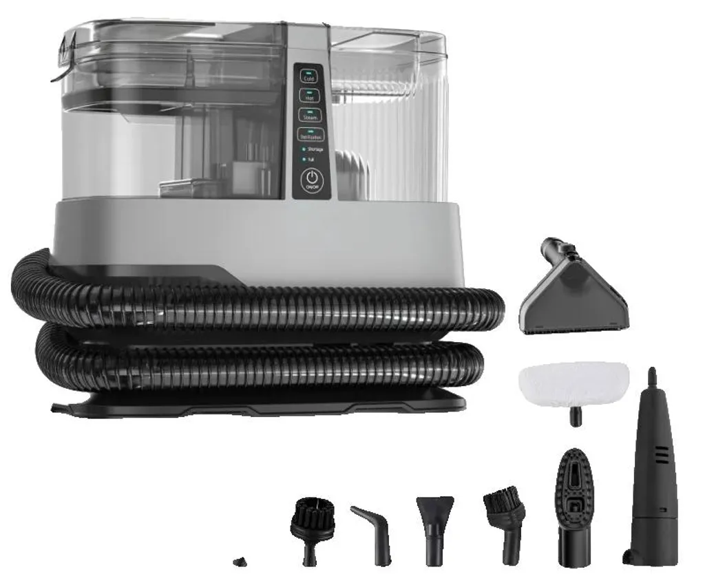 Nettoyeur Vapeur 1800W NV-PRO Multi-surfaces pour Nettoyage Humide et Sec