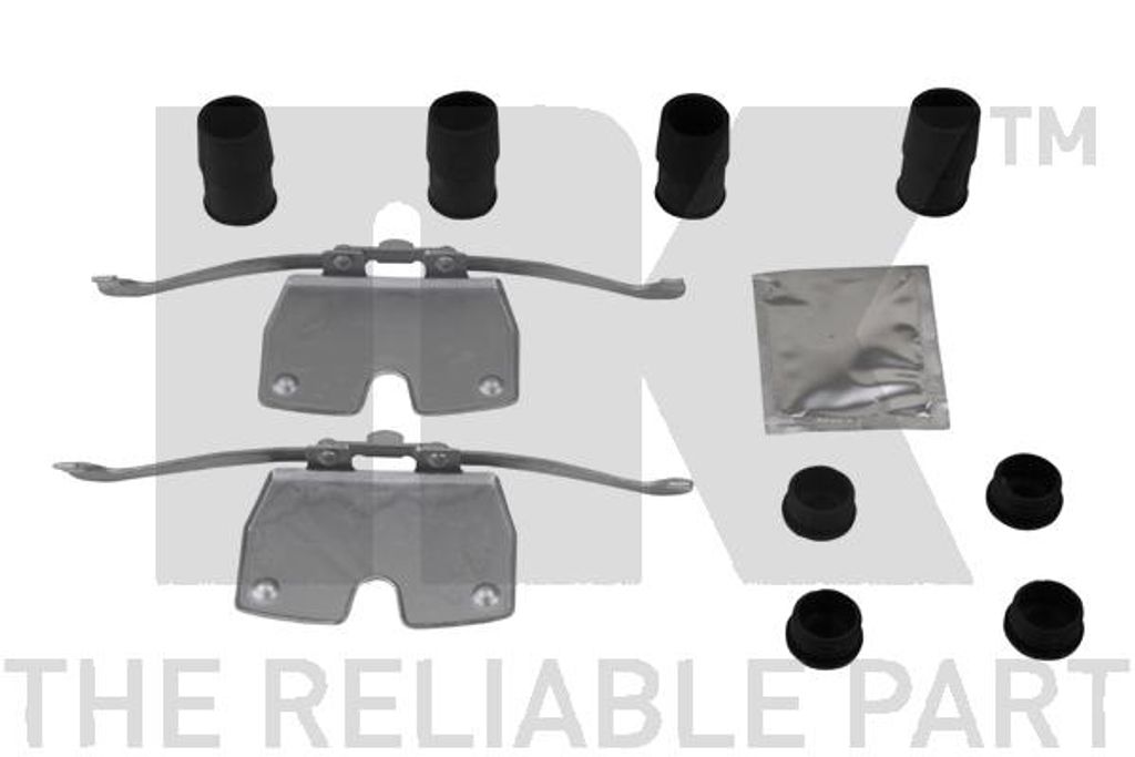 NK 79151851 Zubehörsatz Scheibenbremsbelag Vorne für BMW 5 Touring (F11) 5 Limousine (F10) 7 (F01, F02, F03, F04) 5 GT (F07) 6 Gran Coupe (F06)